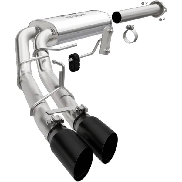 MagnaFlow Exhaust Systems & Installation | 1350 Offroad - MagnaFlow Street Series Black Coated Cat-Back System 19497 - Image 1