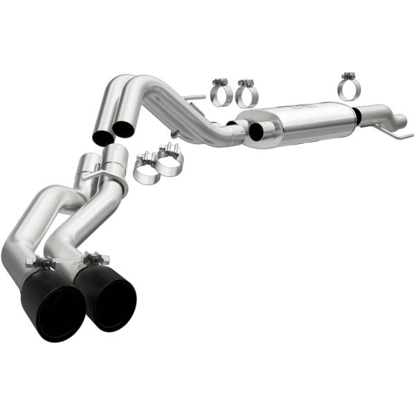 MagnaFlow Exhaust Systems & Installation | 1350 Offroad - MagnaFlow Street Series Black Coated Cat-Back System 19506 - Image 1