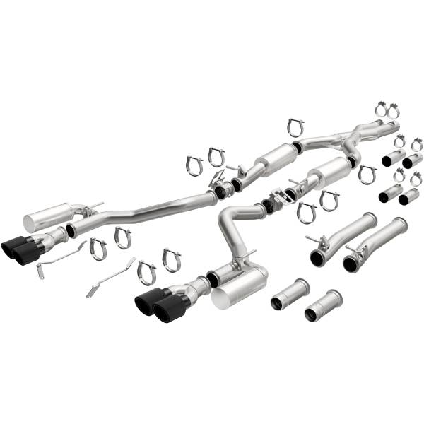 MagnaFlow Exhaust Systems & Installation | 1350 Offroad - MagnaFlow xMOD Series Carbon Fiber Tips Cat-Back System 19536 - Image 1