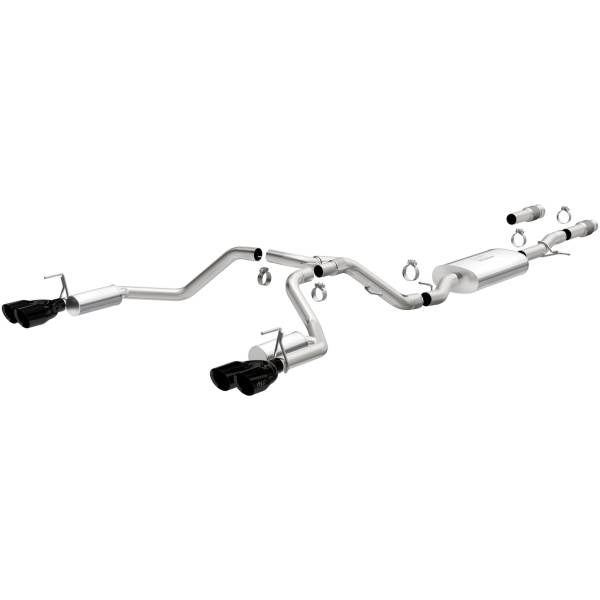 MagnaFlow Exhaust Systems & Installation | 1350 Offroad - MagnaFlow Street Series Black Chrome Cat-Back System 19543 - Image 1