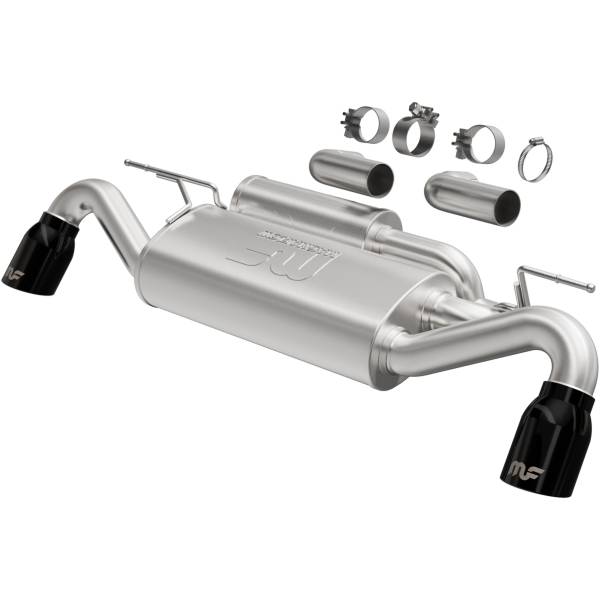MagnaFlow Exhaust Systems & Installation | 1350 Offroad - MagnaFlow Street Series Black Chrome Axle Back System 19553 - Image 1