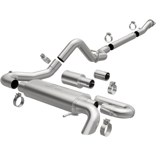 MagnaFlow Exhaust Systems & Installation | 1350 Offroad - MagnaFlow Overland Series Cat-Back System 19556 - Image 1