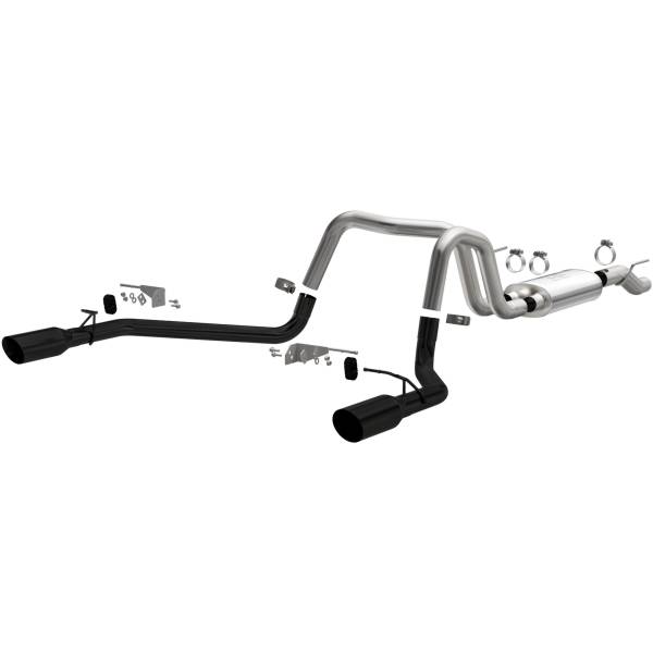 MagnaFlow Exhaust Systems & Installation | 1350 Offroad - MagnaFlow Street Series Black Coated Cat-Back System 19562 - Image 1