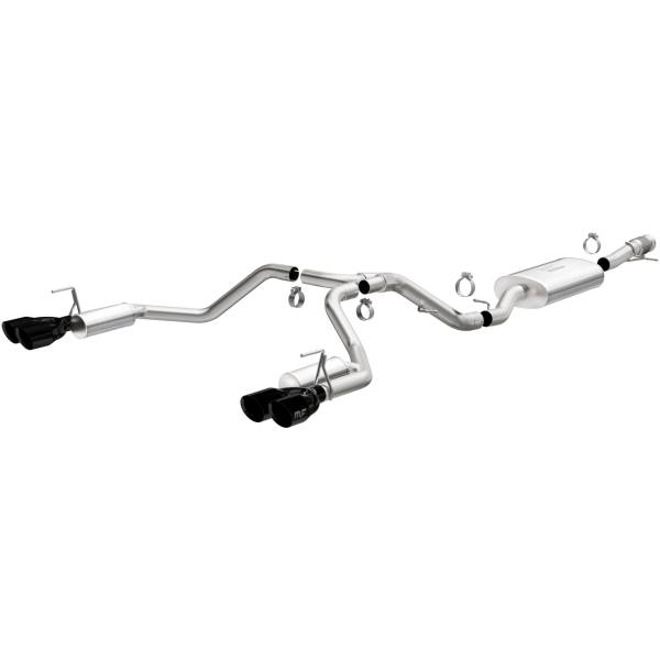 MagnaFlow Exhaust Systems & Installation | 1350 Offroad - MagnaFlow Street Series Black Chrome Cat-Back System 19580 - Image 1