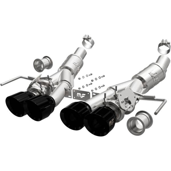MagnaFlow Exhaust Systems & Installation | 1350 Offroad - MagnaFlow NEO Series Black Chrome Tips Axle Back System 19581 - Image 1