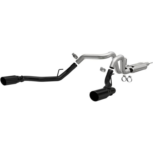 MagnaFlow Exhaust Systems & Installation | 1350 Offroad - MagnaFlow NEO Series Black Coated Tips Cat-Back System 19584 - Image 1