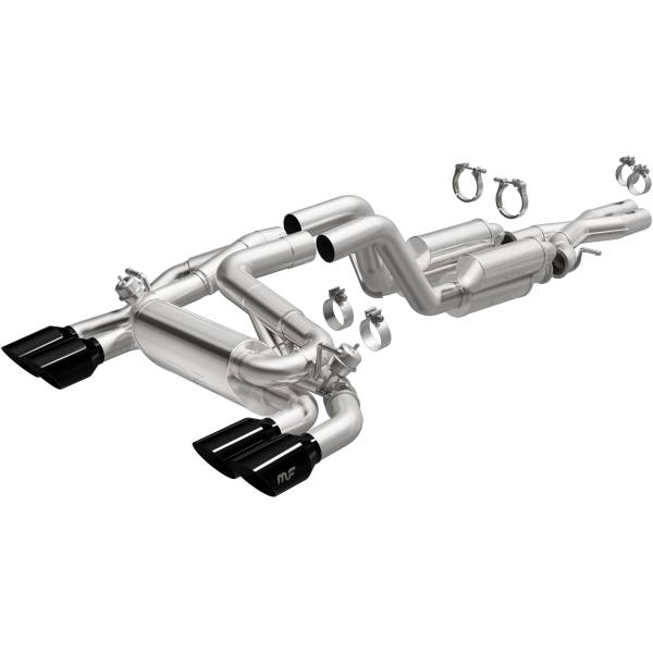 MagnaFlow Exhaust Systems & Installation | 1350 Offroad - MagnaFlow Street Series Black Chrome Cat-Back System 19598 - Image 1
