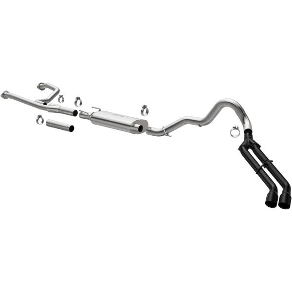 MagnaFlow Exhaust Systems & Installation | 1350 Offroad - MagnaFlow Street Series Black Coated Cat-Back System 19603 - Image 1