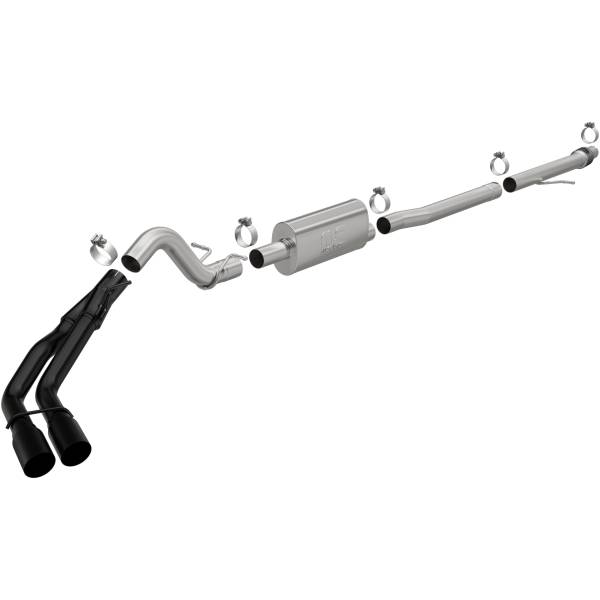 MagnaFlow Exhaust Systems & Installation | 1350 Offroad - MagnaFlow SPEQ Series Black Coated Cat-Back System 19635 - Image 1