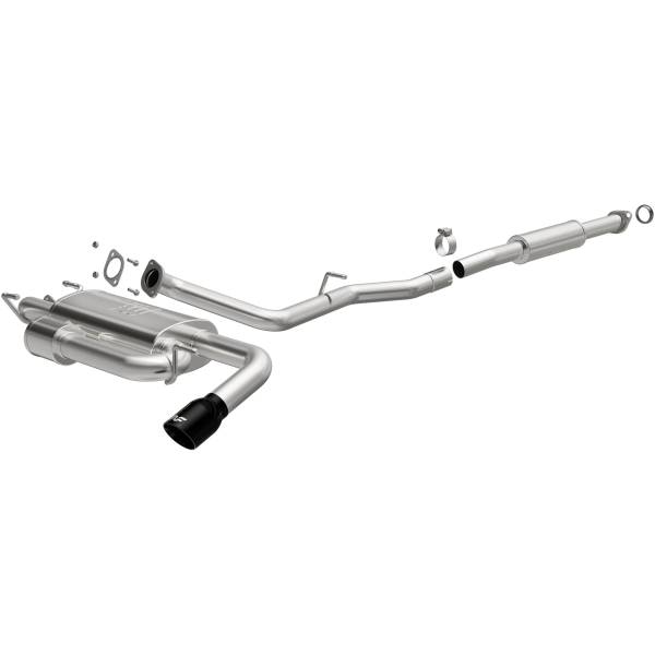 MagnaFlow Exhaust Systems & Installation | 1350 Offroad - MagnaFlow Overland Series Black Chrome Cat-Back System 19676 - Image 1