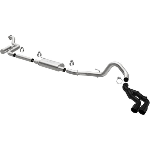 MagnaFlow Exhaust Systems & Installation | 1350 Offroad - MagnaFlow SPEQ Series Black Coated Cat-Back System 19681 - Image 1
