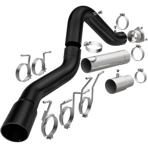 MagnaFlow Exhaust Systems & Installation | 1350 Offroad - MagnaFlow Black DPF Series Diesel 5 in DPF Back 19693 - Image 1