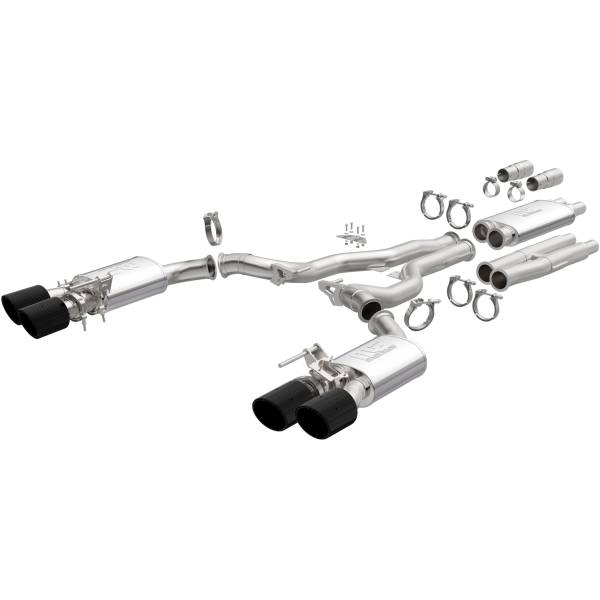 MagnaFlow Exhaust Systems & Installation | 1350 Offroad - MagnaFlow xMOD Series Carbon Fiber Tips Cat-Back System 19695 - Image 1