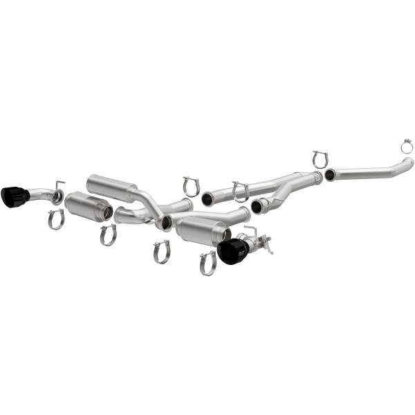 MagnaFlow Exhaust Systems & Installation | 1350 Offroad - MagnaFlow SPEQ Series Black Chrome Cat-Back System 19707 - Image 1