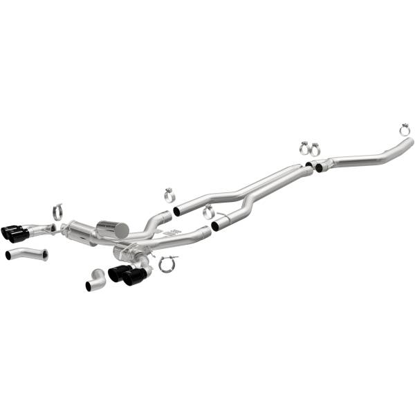 MagnaFlow Exhaust Systems & Installation | 1350 Offroad - MagnaFlow SPEQ Series Black Chrome Cat-Back System 19828 - Image 1