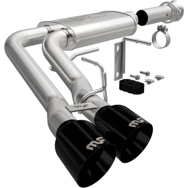 MagnaFlow Exhaust Systems & Installation | 1350 Offroad - MagnaFlow SPEQ Series Black Chrome Cat-Back System 19835 - Image 1