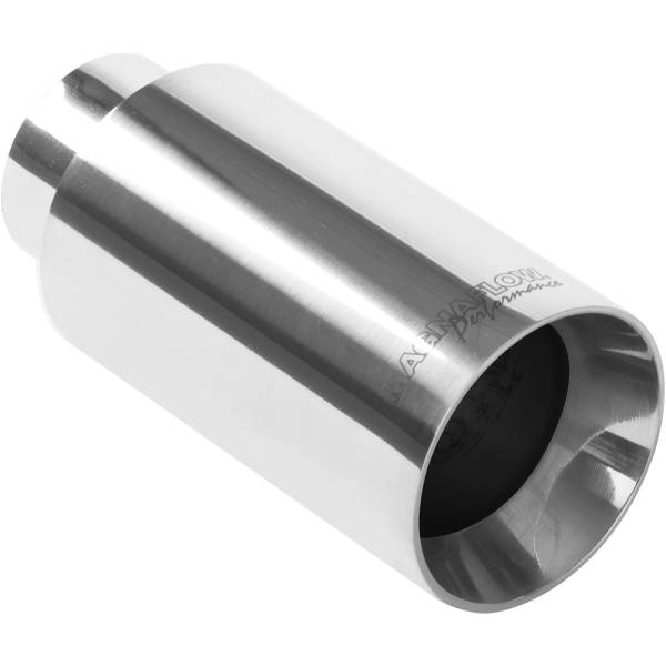 MagnaFlow Exhaust Systems & Installation | 1350 Offroad - MagnaFlow Single Exhaust Tip - 2.25in. Inlet/3.5in. Outlet 35125 - Image 1