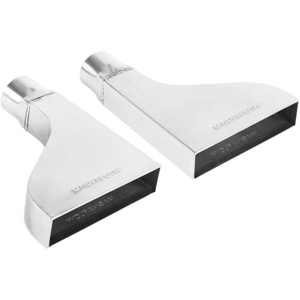 MagnaFlow Exhaust Systems & Installation | 1350 Offroad - MagnaFlow Exhaust Tip Set - Rectangle - 2.25In 35150 - Image 1