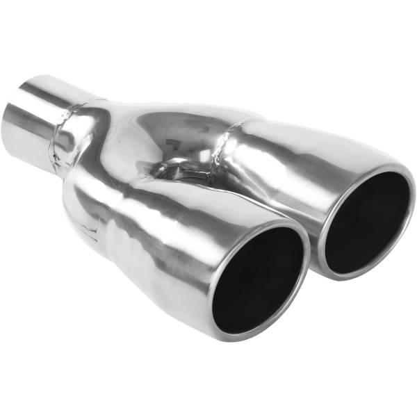 MagnaFlow Exhaust Systems & Installation | 1350 Offroad - MagnaFlow Dual Exhaust Tip - 2.25in. Inlet/3 x 3.75in. Outlet 35169 - Image 1