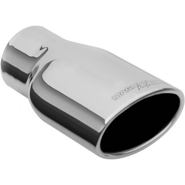 MagnaFlow Exhaust Systems & Installation | 1350 Offroad - MagnaFlow Single Exhaust Tip - 3in. Inlet/3.25 x 4.75in. Outlet 35171 - Image 1