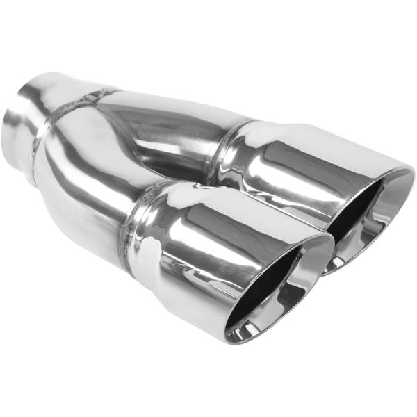 MagnaFlow Exhaust Systems & Installation | 1350 Offroad - MagnaFlow Dual Exhaust Tip - 2.25in. Inlet/3in. Outlet 35227 - Image 1