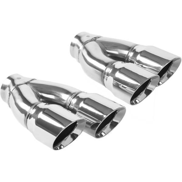 MagnaFlow Exhaust Systems & Installation | 1350 Offroad - MagnaFlow Exhaust Tip Set - Quad Round - 2.25In 35229 - Image 1