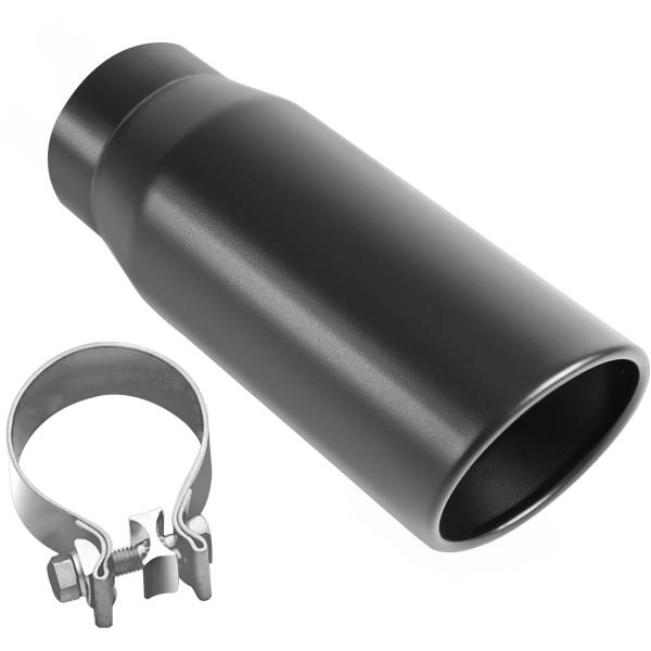 MagnaFlow Exhaust Systems & Installation | 1350 Offroad - MagnaFlow Single Exhaust Tip - 3in. Inlet/4in. Outlet 35236 - Image 1