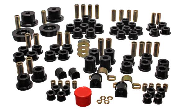Energy Suspension Polyurethane Bushings | 1350 Offroad - Energy Suspension Hyper-Flex System, Black 11.18102G - Image 1