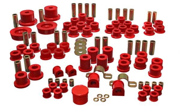 Energy Suspension Polyurethane Bushings | 1350 Offroad - Energy Suspension Hyper-Flex System, Red 11.18102R - Image 1