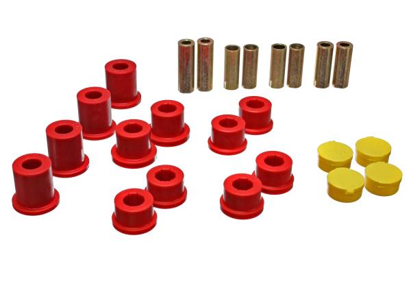Energy Suspension Polyurethane Bushings | 1350 Offroad - Energy Suspension Control Arm Bushing Set, Red 11.3105R - Image 1
