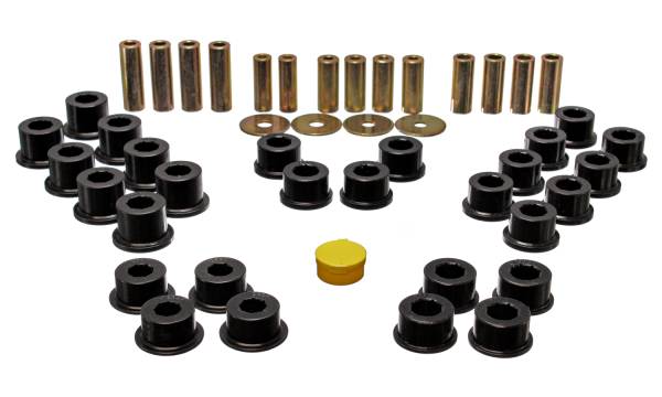 Energy Suspension Polyurethane Bushings | 1350 Offroad - Energy Suspension Control Arm Bushing Set, Black 11.3106G - Image 1