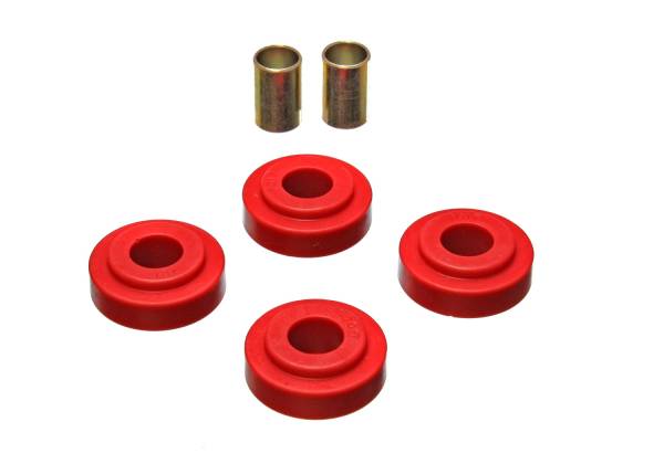 Energy Suspension Polyurethane Bushings | 1350 Offroad - Energy Suspension Strut Rod Bushing Set, Red 11.7101R - Image 1