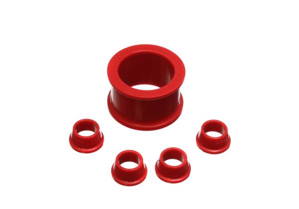 Energy Suspension Polyurethane Bushings | 1350 Offroad - Energy Suspension Rack And Pinion Bushing Set, Red 16.10102R - Image 1