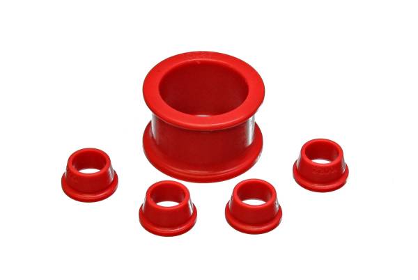 Energy Suspension Polyurethane Bushings | 1350 Offroad - Energy Suspension Rack And Pinion Bushing Set, Red 16.10104R - Image 1