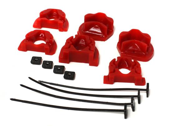 Energy Suspension Polyurethane Bushings | 1350 Offroad - Energy Suspension Polyurethane Motor Mount Insert, Red 16.1105R - Image 1