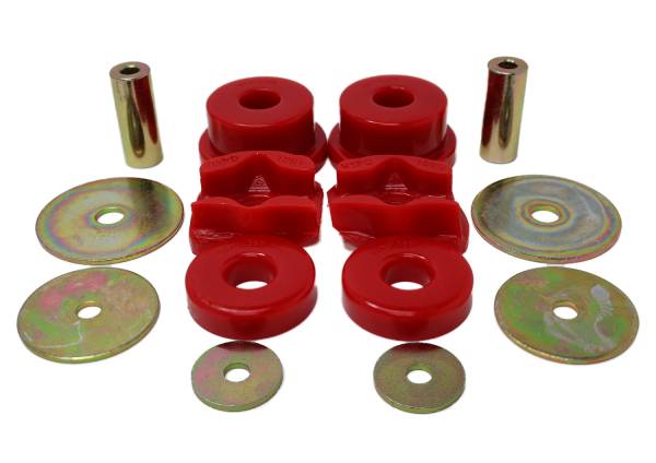 Energy Suspension Polyurethane Bushings | 1350 Offroad - Energy Suspension Differential Mount Bushing Set, Red 16.1114R - Image 1