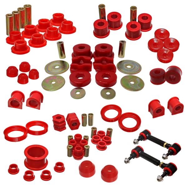 Energy Suspension Polyurethane Bushings | 1350 Offroad - Energy Suspension Hyper-Flex System, Red 16.18116R - Image 1