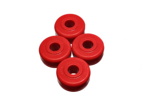 Energy Suspension Polyurethane Bushings | 1350 Offroad - Energy Suspension Strut Rod Bushing Set, Red 16.7102R - Image 1