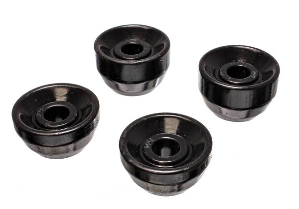 Energy Suspension Polyurethane Bushings | 1350 Offroad - Energy Suspension Strut Rod Bushing Set, Black 16.7103G - Image 1