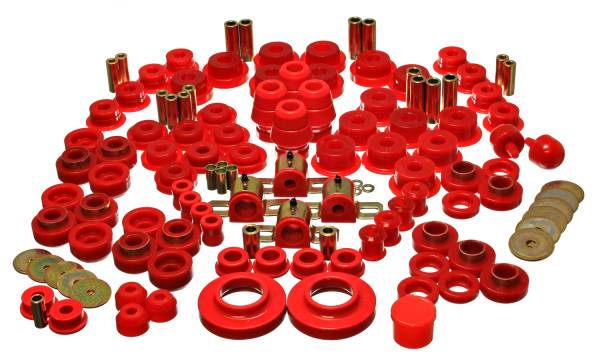 Energy Suspension Polyurethane Bushings | 1350 Offroad - Energy Suspension Hyper-Flex System, Red 2.18107R - Image 1