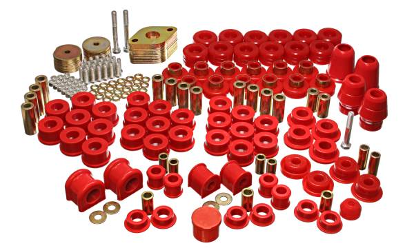 Energy Suspension Polyurethane Bushings | 1350 Offroad - Energy Suspension Hyper-Flex System, Red 2.18108R - Image 1