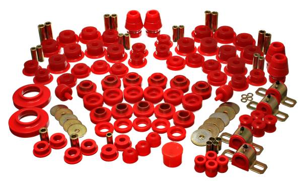 Energy Suspension Polyurethane Bushings | 1350 Offroad - Energy Suspension Hyper-Flex System, Red 2.18109R - Image 1