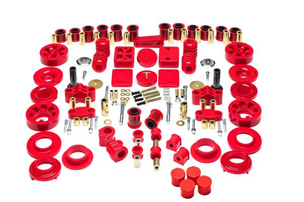 Energy Suspension Polyurethane Bushings | 1350 Offroad - Energy Suspension Hyper-Flex System, Red 2.18110R - Image 1