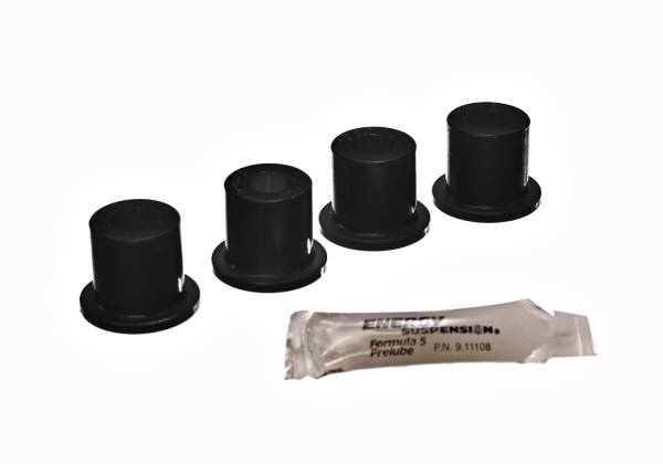 Energy Suspension Polyurethane Bushings | 1350 Offroad - Energy Suspension Shackle Bushing Set, Black 2.2105G - Image 1