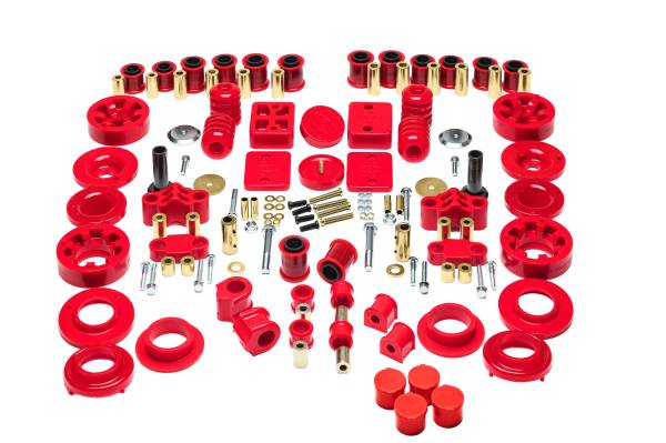 Energy Suspension Polyurethane Bushings | 1350 Offroad - Energy Suspension Hyper-Flex System, Red 2.18111R - Image 1