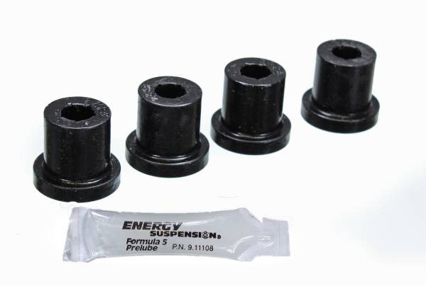 Energy Suspension Polyurethane Bushings | 1350 Offroad - Energy Suspension Shackle Bushing Set, Black 2.2118G - Image 1
