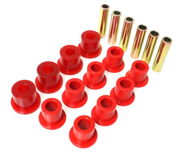 Energy Suspension Polyurethane Bushings | 1350 Offroad - Energy Suspension Leaf Spring Bushing Set, Red 2.2119R - Image 1