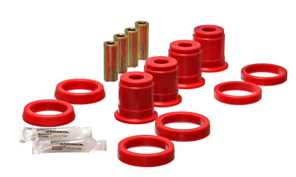 Energy Suspension Polyurethane Bushings | 1350 Offroad - Energy Suspension Control Arm Bushing Set, Red 2.3105R - Image 1