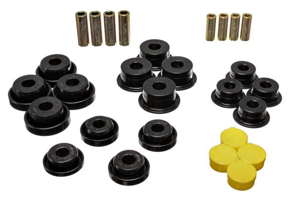 Energy Suspension Polyurethane Bushings | 1350 Offroad - Energy Suspension Control Arm Bushing Set, Black 2.3106G - Image 1