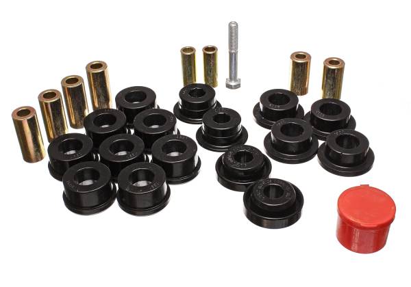Energy Suspension Polyurethane Bushings | 1350 Offroad - Energy Suspension Control Arm Bushing Set, Black 2.3108G - Image 1
